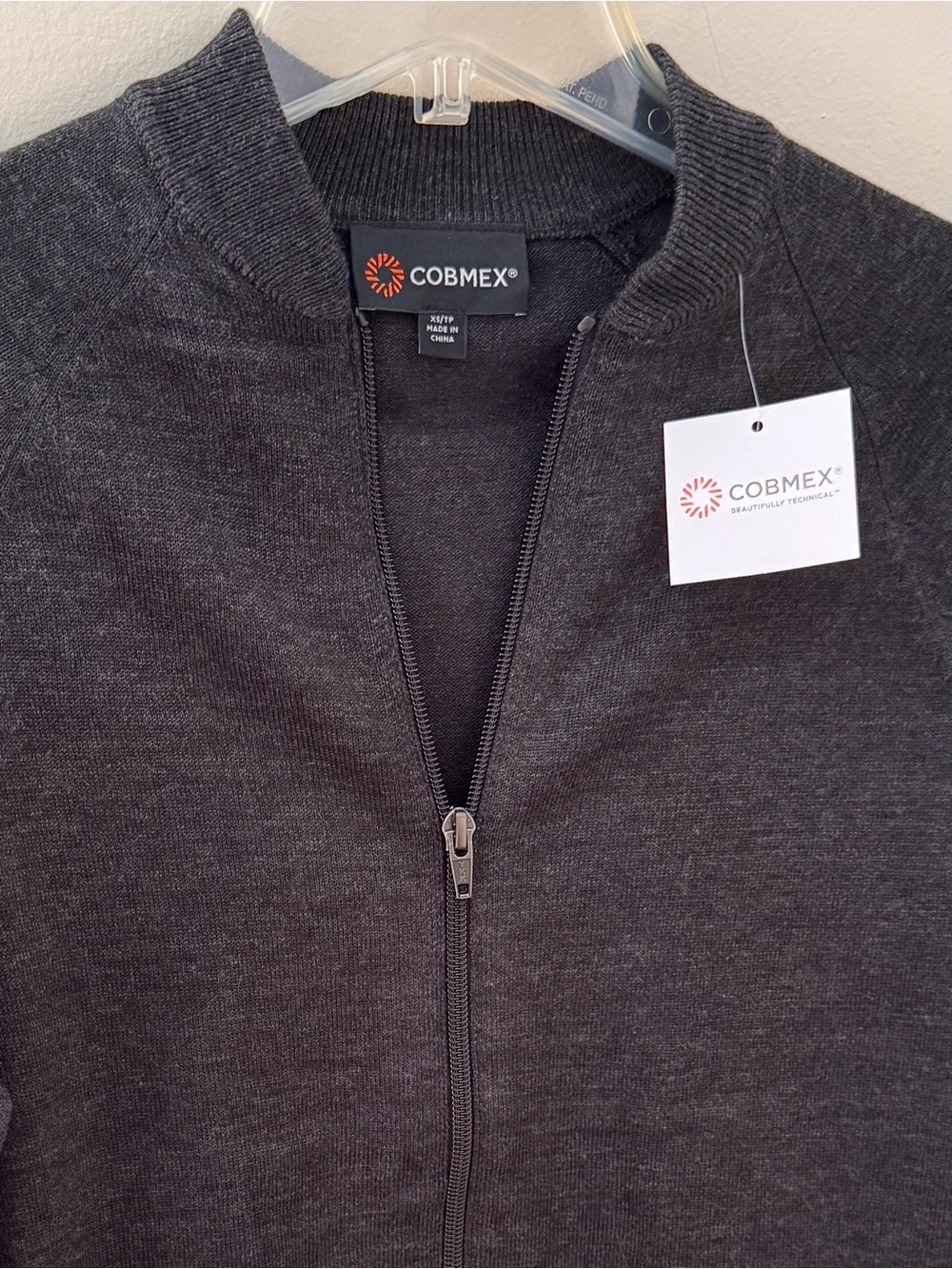 Cobmex Cardigan Uniform Sweater OEKO-TEX Standard 100 • NWT Size XS
